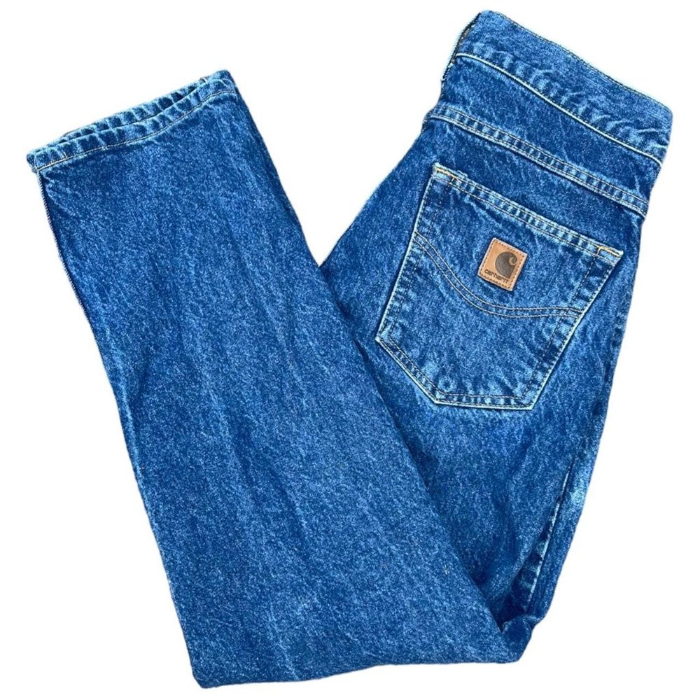 Vintage Carhartt Work Blue Jeans